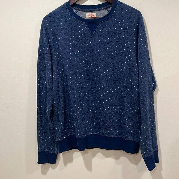 Brooks Brothers Red Fleece Sweater - Size Medium - Picture 1 of 5